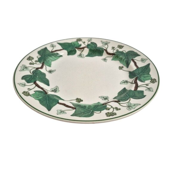 Wedgwood Napoleon Ivy Pattern Salad Dessert Plate 8.25" Queens Ware England - Picture 8 of 10